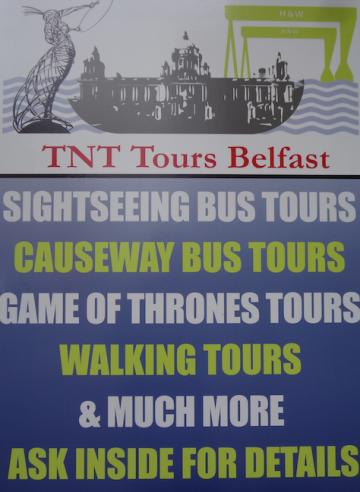 TNT Tours Belfast offer various Bus and Walking tours around Northern Ireland.